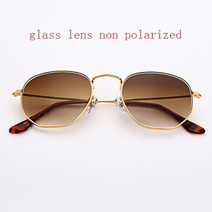 <span class=keywords><strong>Occhiali</strong></span> <span class=keywords><strong>da</strong></span> <span class=keywords><strong>Sole</strong></span> Esagonali 3548 Polarizzati per Uomo e Donna, Lenti in Vetro <span class=keywords><strong>da</strong></span> 54mm, Specchio con Colore Sfumato, Protezione UV400 - Product Image 6