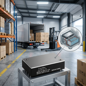 Convertidor CC-CC FranMar de 100W de Alta Eficiencia DUQB100 DIP, Montaje en Placa Industrial, -40°C +105°C - Product Image 1