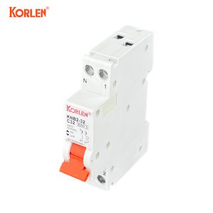 Автоматический выключатель KORLEN 1P+N MCB с защитой от утечки тока, крепление на DIN-рейку, сила отключения 6 кА, 250-1000В, материал PA66 - Product Image 3