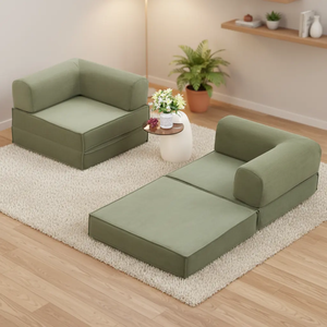 2026 New Convertible Extendable Modern Compressed Packed <b>for</b> Sleeper <b>Sofa</b> Hotel Furniture Direct Manufacturer Foshan China - Product Image 2