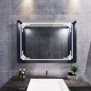 De alta calidad de salón led espejo anti niebla película Luz Baño led iluminado espejo para <span class=keywords><strong>hotel</strong></span> - Product Image 1