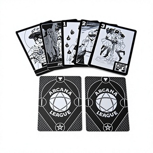 Cartes de tarot Kayou personnalisées sur le thème des dessins animés, anime pour adultes sur le thème des sorts, cartes à jouer en plastique, emballage en boîte couleur - Product Image 4