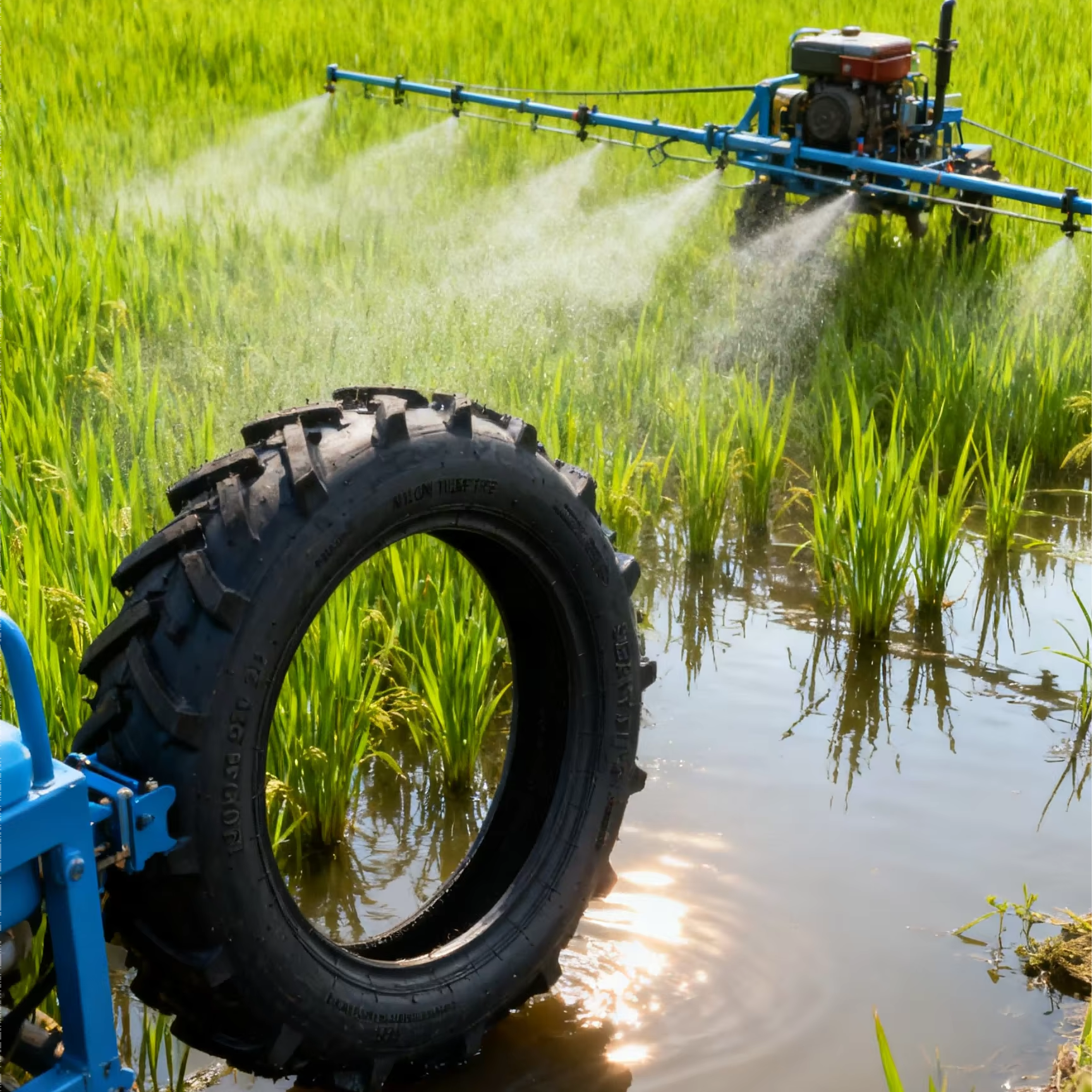 2025 Farm Tires Agricultural Tractor Tire 6.5-32 Rice Field Cultivator Tire Factory Price