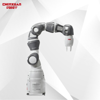 Robot collaboratif à 6 axes, bras robotique léger et flexible pour les applications d'emballage et de manutention
