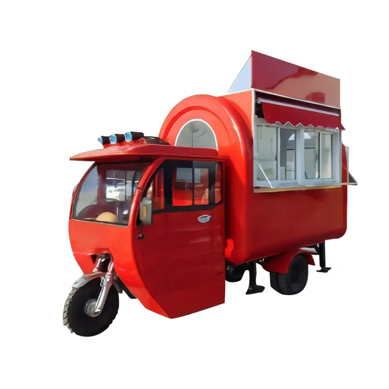 Chariot d'aliments Mobile rapide en aluminium, 3 roues, pour café, kg, cuisine