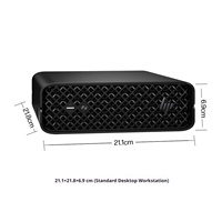 Station de travail de bureau HP Z2 Mini G1i Z2G1iMini avec processeur Ultra5-235, 8 Go de RAM et SSD de 512 Go