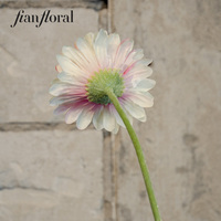 Penjualan Laris Dekorasi Dalam Ruangan Buatan Tangan Modern Bunga Gerbera Plastik 65cm Cabang Tunggal Alat Peraga Fotografi Dekorasi Bunga Tiruan