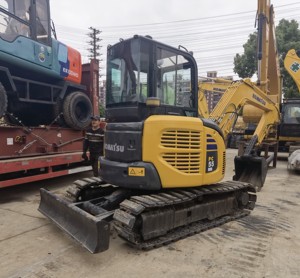 Prix d'usine – Excavatrice sur chenilles hydraulique Komatsu PC55MR d'occasion, 5,5 tonnes – Excavatrice Komatsu PC55 d'occasion à vendre - Product Image 4