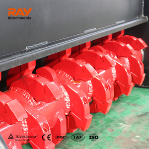 Pelle ou Chargeuse Compacte de Haute Qualité Avec <span class=keywords><strong>Broyeur</strong></span> Forestier Rotatif, Déchiqueteuse à Bois, <span class=keywords><strong>Broyeur</strong></span> de Souches, Débroussailleuse Robuste - Product Image 3