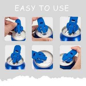 Ouvre-bocaux manuel en plastique portable pour canettes de soda et de bière, avec couvercle de protection, ouvre-boissons facile - Product Image 3