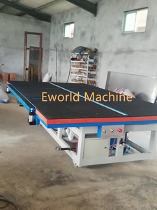 เครื่องยกกระจกแบบลอยอากาศ EWORLD ความแม่นยำสูง พร้อมโต๊ะเอียงสำหรับงานกระจก - Product Image 5