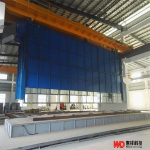 Wedone fume khai thác hệ thống fume bao vây khói Capture Hood PLC + Màn hình cảm ứng điều khiển dễ dàng hoạt động cho công nghiệp - Product Image 4