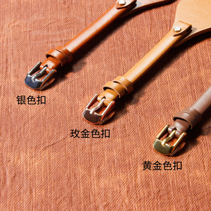 Correa de reloj de piel de vaca <span class=keywords><strong>para</strong></span> mujer, compatible con modelos ES2830 y 3565, de 8mm, de fábrica. - Product Image 4