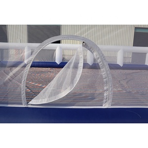 Livraison aérienne gratuite à la porte, <span class=keywords><strong>grand</strong></span> terrain de football gonflable d'extérieur de 20x10m, terrain de football gonflable sur mesure - Product Image 5