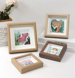 Wholesale MDF Photo <strong>Frame</strong> Hollow <strong>Mini</strong> Wooden Photo <strong>Frame</strong> Home Decor Stand Diy Picture <strong>Frame</strong> - Product Image 1