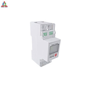 2P Single Phase Rail Type Smart Energy Meter 4G Module Remote Meter <b>Reading</b> 60A Class1 Accuracy Analog Display - Product Image 2