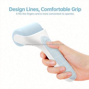 Rouleau de massage facial en acier inoxydable, nouveau design, pour le soin de la peau, avec boîte de protection - Product Image 6
