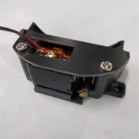 Bobine solénoïde électromagnétique bistable bidirectionnelle DC 12V 24W 180g Force pour éclairage automobile, type Push-Pull à cadre ouvert
