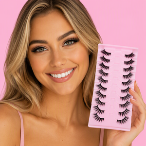 <span class=keywords><strong>Cils</strong></span> naturels doux et légers, faux <span class=keywords><strong>cils</strong></span> à pointe effilée, confort toute la journée, réutilisables, vente en gros, direct usine - Product Image 4
