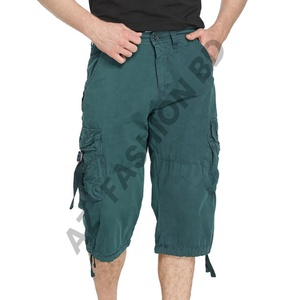Pantalones Cortos Cargo Casuales de Lona Tejida Transpirable para Hombre, de la Mejor Calidad, con Seis Bolsillos Laterales, Ajuste Holgado, Resistentes al Viento, Proveedor BD - Product Image 6
