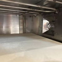 Moteur électrique d'acier inoxydable de four à pizza de plate-forme unique de nouvelle condition pour l'équipement de boulangerie commerciale dans les hôtels de restaurants à la maison