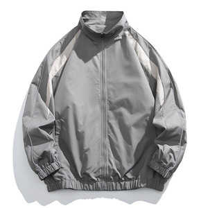 Ensemble coupe-vent tissé Anor Ripstop Chevron Safari Reactive 2026 Monc Stud à manches courtes personnalisé - Product Image 5
