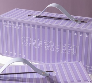 Caja de Regalo con Forma de Baúl, con Relieve, Personalizada, para <span class=keywords><strong>Regalos</strong></span> de Cumpleaños, para Novia, para Negocios - Product Image 1