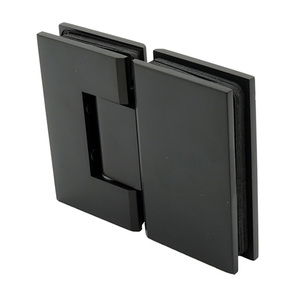 90 °   & 180 °   Wand-zu-Glas Duschtürscharniere, Moderne Edelstahl Rahmenlose Gehärtete Glas-Türscharniere - Product Image 5