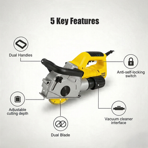 <span class=keywords><strong>Populaire</strong></span> 220v 7400 tr/min industriel électrique mur Chaser Power Cutter pour béton brique plomberie produit le plus vendu - Product Image 4