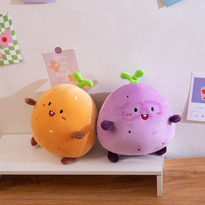 Peluches Suaves <span class=keywords><strong>de</strong></span> Patata Kawaii, Juguetes <span class=keywords><strong>de</strong></span> Peluche para Niños, Peluche <span class=keywords><strong>de</strong></span> Fruta, Almohada <span class=keywords><strong>de</strong></span> Peluche, Juguete para Dormir para Bebés - Product Image 2