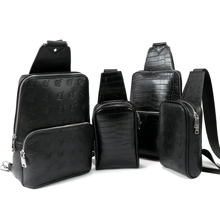 Custom Luxury Brand Mini Purse Set Design Sling Fanny Pack Cross Bag Men Crossbody Bags Messenger Leather Shoulder Chest Bag/