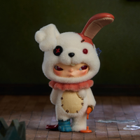 Figurines 100% originales POPMART Hirono Monsters' Carnival Series, boîte mystère aléatoire pour cadeaux et décorations