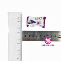Bonbons au lait doux en vrac délicieux, collation pour enfants, saveur de fruits, centre de confiture, boules de lait moelleuses, bonbons gélifiés enrobés de croûtes croustillantes