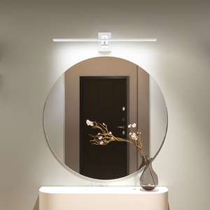 Minimalist Stainless Steel <b>Wall</b> Lamp LED 3500K Warm White E27 <b>Switch</b> Control Bathroom <b>Wall</b> Mounted <b>Light</b> Fixture - Product Image 4