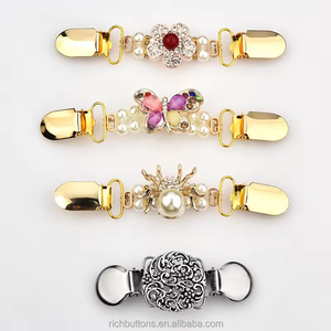 คลิปหนีบผมโลหะคุณภาพสูงสไตล์ยุโรปและอเมริกาสำหรับผู้หญิงและเด็กผู้หญิง ใช้ได้ทุกฤดู ยี่ห้อ RH - Product Image 2