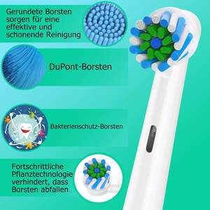 Cabezales de repuesto para cepillo de dientes eléctrico compatibles con Oral-B, cerdas medianas, recambios para adultos, uso doméstico, dental - Product Image 4