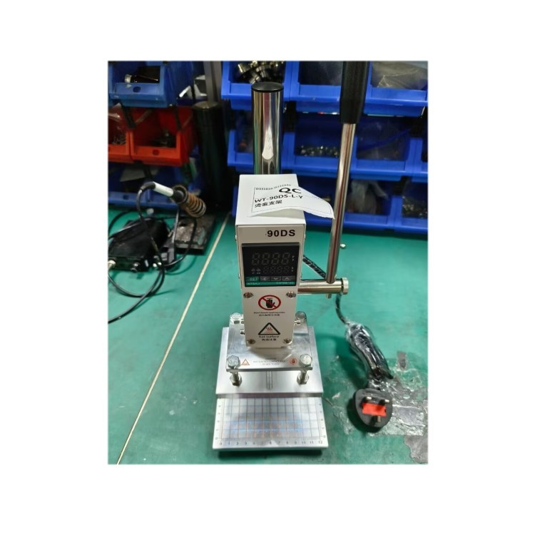 Mini Pneumatic Semi-auto Heat Press Stamp Machine for Socks Fabrics · image 6