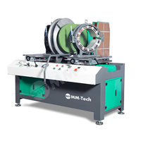 Equipo de soldadura y fabricación de accesorios SWT-MA400 90-400MM (4"-16" IPS) en fábrica para 0 ° -90 °   (Codo, Conector en T, Cruz), 45 ° /60 °   (Wye)