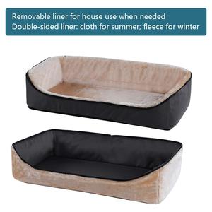 Chien Siège D'appoint De Voiture pour Chiens de Moyenne à Grande Taille avec 2 Attaches, Prendre 2 Places - Product Image 4