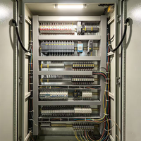 Ensemble complet personnalisé de coffret de commande PLC, protection IP55, marque Fuken, garantie 1 an, distribution d'énergie triphasée