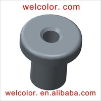 Bouchon d'étanchéité court en silicone de Type T, bouchon de bouteille en caoutchouc, trou de boucle de câble OD 3.9 3.9mm ID 2.0 1.5 MM 2MM 1.5 MM