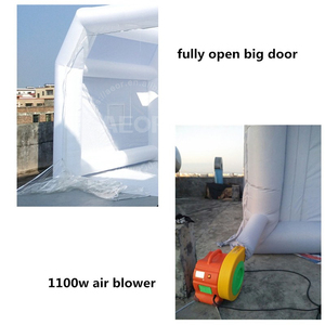 <span class=keywords><strong>Cabine</strong></span> <span class=keywords><strong>de</strong></span> <span class=keywords><strong>peinture</strong></span> <span class=keywords><strong>gonflable</strong></span> Portable pour automobile, en plastique, bon marché, tente <span class=keywords><strong>de</strong></span> pulvérisation, 2 pièces - Product Image 2