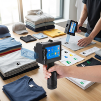 Imprimante jet d'encre portable durable pour usage intensif – Codeur portable pour l'impression sur tuyaux métalliques et caisses en bois (information par lots)