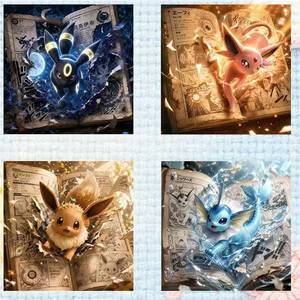 Nouveauté PY : Aimants de réfrigérateur en céramique Pokémon Booster 2026 – Articles de collection pour fans, cadeaux chinois, jeux de société - Product Image 2