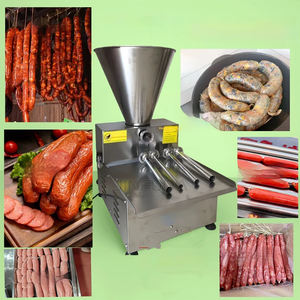 新型業務用自動電動ソーセージスタッファー充填機 304ステンレス鋼 500kg/h 容量 Guomipaiブランド - Product Image 5