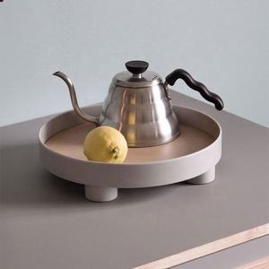 Nordic tray living room snacks aromatherapy cosmetics household fruit desktop plastic tray storage trays