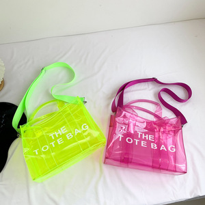 Biểu tượng tùy chỉnh trong suốt rõ ràng PVC không thấm nước Thùng du lịch <span class=keywords><strong>Duffel</strong></span> phòng tập thể dục Túi - Product Image 4