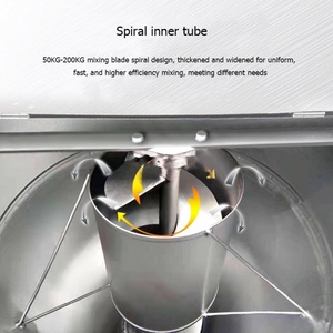Mélangeur en plastique robuste pour granulés avec décharge automatique, gain de temps et d'effort - Product Image 5