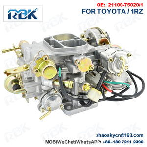คาร์บูเรเตอร์รถยนต์ 21100-75021 สำหรับเครื่องยนต์โตโยต้า ฟาว เจพี รุ่น 1RZ อะไหล่ทดแทน - Product Image 4