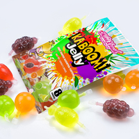 Jeli Buah Berbentuk Buah Warna-Warni, Jus Buah Lezat, Jeli Buah Populer, Camilan Buah, Grosir